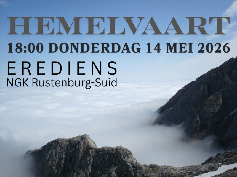 Hemelvaart 2026